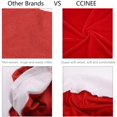 thumbnail image 3 of fundas para sillas de comedor con sombrero rojo, fundas traseras para sillas de Navidad, fundas para sillas de cocina para decoración navideña y festiva, 3 of 5