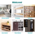 thumbnail image 7 of 104Pcs Shelf Pins Kit 4 Styles Nickel Plated 5mm & 1/4 Inch Shelf Support Pegs for Kitchen Furniture Closet Cabinet, 7 of 7