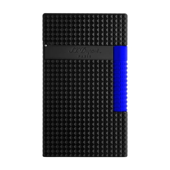 S. T. Dupont Lighter Fluo Le Grand - Black Blue