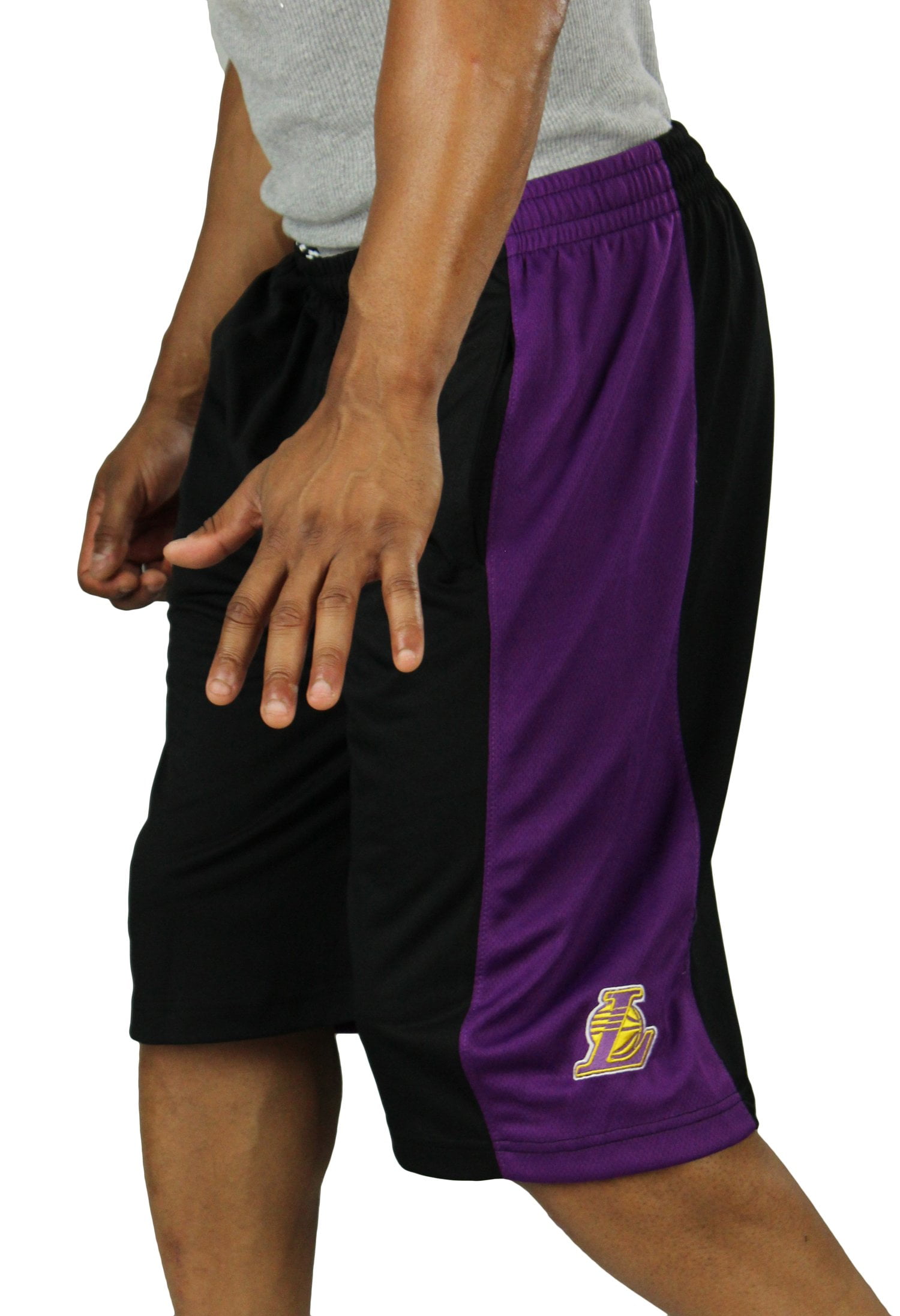 NBA Los Angeles Lakers Big Tall Basketball Shorts Black in Ethiopia at ETB 3641 Rating 5