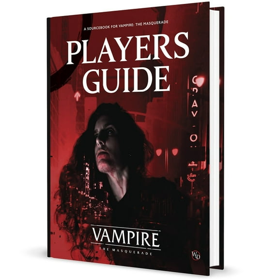 Vampire: The Masquerade 5th Edition Roleplaying Game Players Guide -Hardback RPG Sourcebook, Companion To Core Rulebook