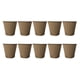 thumbnail image 1 of FELTECHELECTR Kit de 10 macetas de turba para flores de 6 x 6 cm, bandeja de inicio, biodegradables y ecológicas, para jardinería., 1 of 6