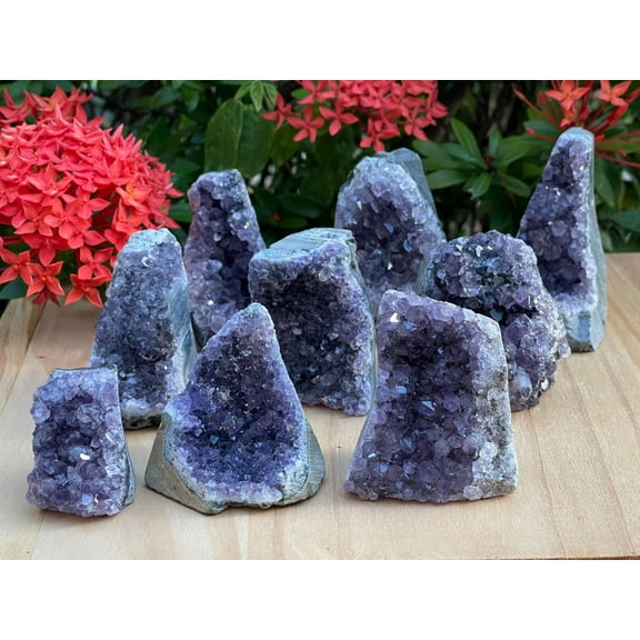 Wholesale Small Amethyst Cluster, Amethyst Geode, Raw Amethyst, Amethyst Druze, Amethyst Crystal, 3-8 oz (1 Count)