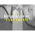 thumbnail image 2 of ArtsyQuotes 24x19 Black Ornate Wood Framed with Double Matting Museum Art Print Titled - Artsy Quotes Quote: I Can Do This, 2 of 4