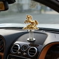 thumbnail image 2 of OutmaxHome 2D Flat Acrylic Horse Ornament with Spring, Durable Cute Decor with Base, for Car, Shelf, Tabletop, Home, Office, 2 of 7