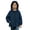 Kids Jacket - Navy, variant on Samdudou Girls Rain Jackets Waterproof Hooded Windbreaker Lightweight Outerwear Kids Zip Up Long Sleeve Coats Outdoor Recreation Jacket with Pockets Size 5-16 Years