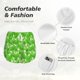 thumbnail image 4 of Balery Green Cucumber Pantalones cortos deportivos para mujer con forro y dos bolsillos, elásticos, para entrenamiento, gimnasio, yoga-XX-Large, 4 of 7