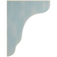 thumbnail image 2 of 1 3/4"W x 8 1/2"D x 11"H Plymouth Wood Vintage Decor Bracket, Driftwood Blue, 2 of 5