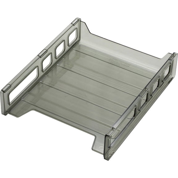 Officemate Front Load Letter Tray - 12.5" Height x 10.5" Width x 2.9" Depth - Desktop - Stackable, Durable - 1 Each | Bundle of 5 Each