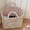 Floral-01, variant on Quilted Fabric Storage Basket Boho Floral Laundry Baskets with Handles Collapsible Quilted Soft Basket for Car, Clothes, Toys Storage