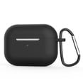 thumbnail image 2 of Soft Silicone Cover For Apple Airpods Pro Sticker Skin Bluetooth Earphones Case for AirPods Pro Protective Accessories with hook, 2 of 7