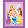 Springs Creative Disney Princesses Timeless Elegance No-Sew Fleece Throw Kit