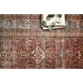 thumbnail image 3 of Loloi Layla Printed Oriental Distressed Brick / Blue Area Rug, 3 of 9