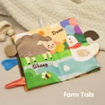 thumbnail image 1 of Early Education Torns Not Baby Cloth Book Infant Visual Training Cloth Book, 1 of 2