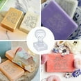 thumbnail image 3 of Acrylic Stamp Animal Soap Embossing Stamp Sea Animals Soap Stamp with Handle Soap Chapter Imprint Stamp for Handmade Soap Cookie Clay Pottery Stamp Biscuits Gummier Making Projects, 3 of 9