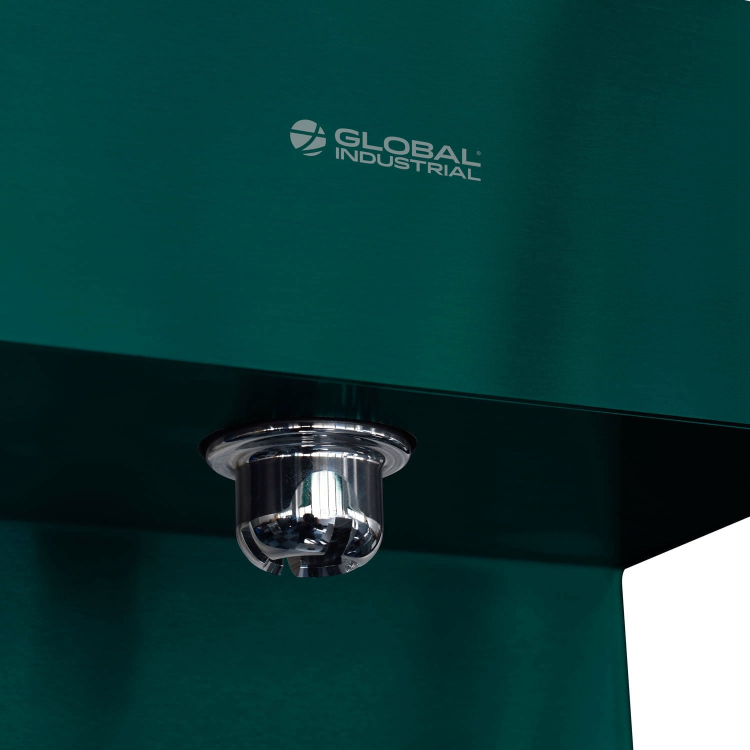 Outdoor Bottle Filling Station & Drinking Fountain, Green Powder Coat