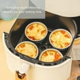 thumbnail image 2 of Mini Aluminum Foil Cupcake Baking Cups with Lids (40pcs, 5oz) Round Cupcake Foil Liners Tart Pie Tin Pan Holder - Disposable Mini Cake Containers Flan Molds for Pudding, Souffle, Party, Wedding, 2 of 4
