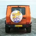 thumbnail image 3 of ZNDUO Cat Playing Ball Pattern Spare Tire Cover, Universal Spare Tire Wheel Covers 17 inch, 3 of 8