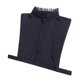 thumbnail image 5 of Señora Falso Collar Desmontable Solapa Media Camisa Blusa Garglla Collar Regalos Negro Sunnimix Cuello vuelto de cuello alto, 5 of 8