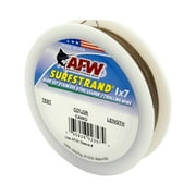 AFW B040-4 Surfstrand Bare 1x7 Stainless Steel Leader Wire 40 lb