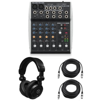 Behringer Q802USB 8-Input 2-Bus USB Audio Interface Mixer w/ XENYX