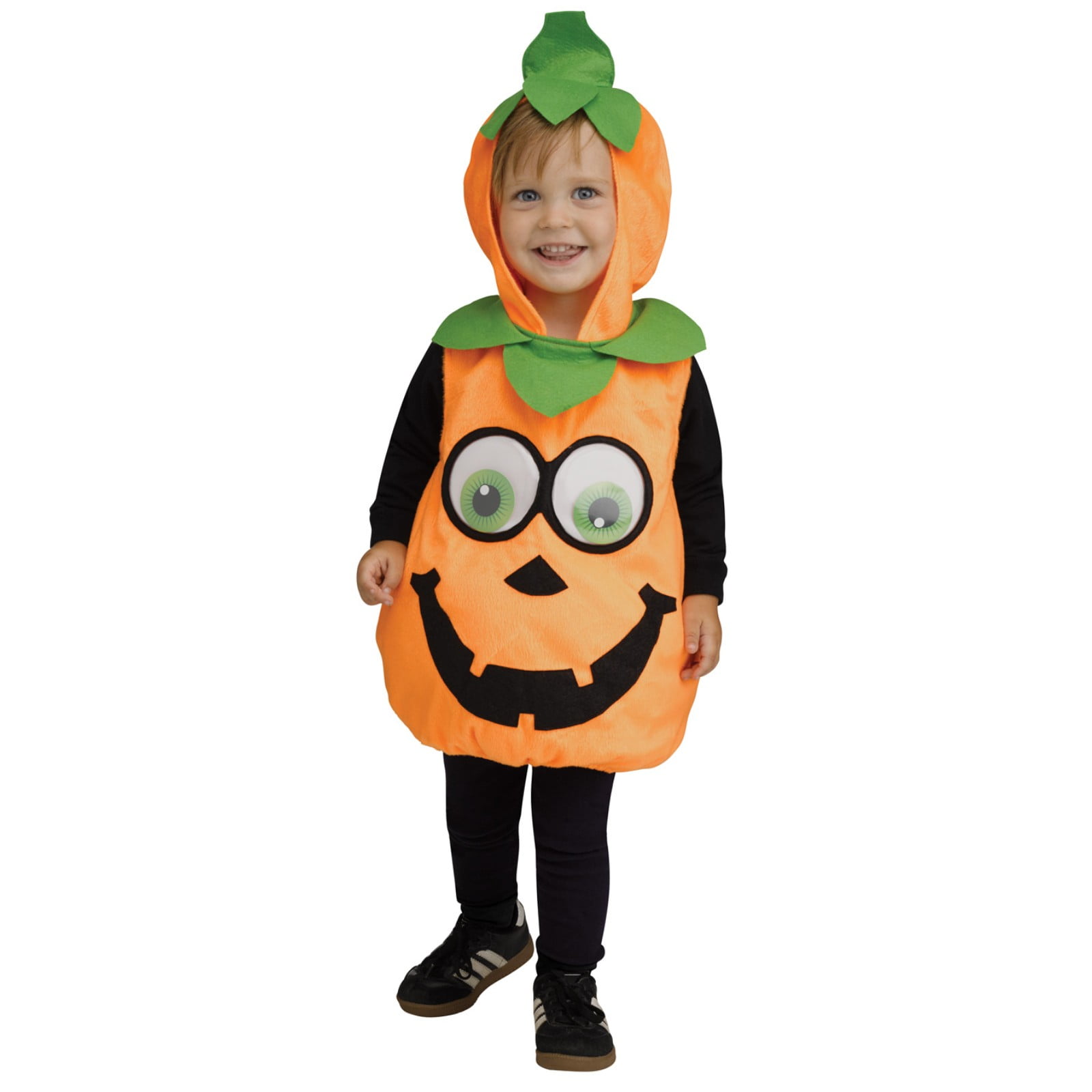 Pumpkin Googly Eyes Infant Costume - Walmart.com