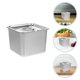 thumbnail image 2 of Stainless Steel Ice Cream Storage Containers With Lids For Homemade Ice Cream For Freezer Storage And Keeping Your Treats Fresh, 2 of 3