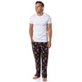 thumbnail image 2 of DC Comics Mens' Distressed Classic Superman All Over Pajama Sleep Pants, 2 of 6