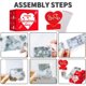 thumbnail image 5 of Cajas de Regalo para Regalos 13×13×11cm Caja de Cajón de Dinero Sorpresa Del Día de San Valentín, 5 of 6