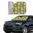 thumbnail image 2 of Yiaed Fruits 1 Print Car Windshield Sunshade Front Auto Car Front Window Sun Shade Foldable Sun Visor Shield Cover Auto Accessories for Sedan SUV Truck-Small, 2 of 5