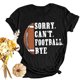 thumbnail image 2 of Honeeladyy - Camiseta de manga corta con estampado de letras de verano para mujer, ideal como regalo de boda o para playa, 2 of 6