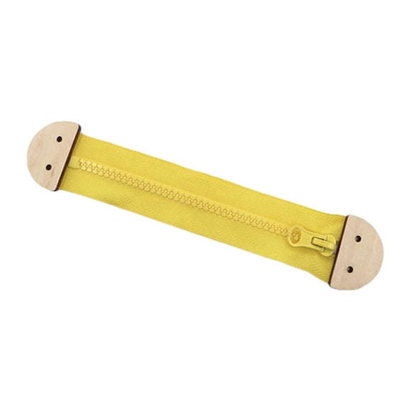 PU Leather Busy Board DIY Accessories, s Learning Cognitive, Preschool Learning Activities, Basic Motor Skills for Girls Boys Zip
