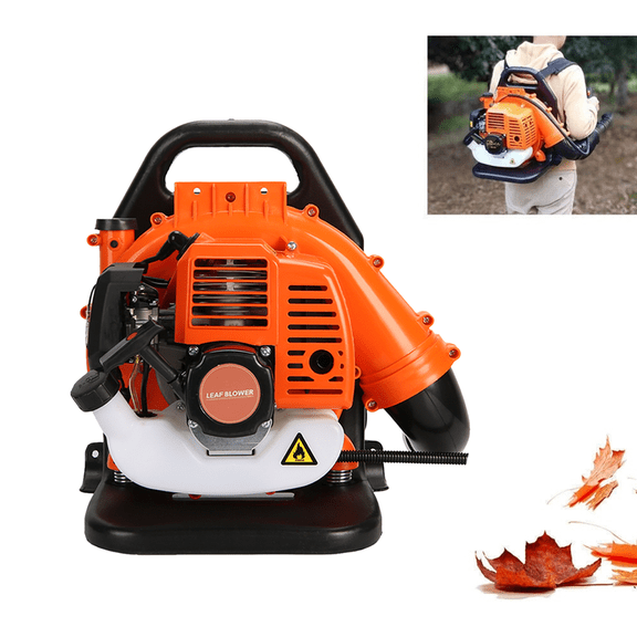 Floseru 550 CFM Backpack Gas Leaf Blower 52CC 2 Cycle Ergonomic Harness System 200 MPH Low Vibration Cruise Control Powerful Gas Blowers for Lawn Yard Care Gifts for Dad