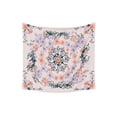 thumbnail image 2 of Tapiz de ropa de cama con estampado de poliéster, suministros de decoración de pared bohemia para colgar en la pared, 130x150 CM, flor morada sidaley  HA7124-06B, 2 of 6