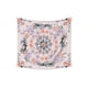 thumbnail image 2 of Tapiz de ropa de cama con estampado de poliéster, suministros de decoración de pared bohemia para colgar en la pared, 130x150 CM, flor morada Scienceny  HA7124-06B, 2 of 6