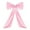 Pink #5, variant on Large 23.6 Inch Decorative Bow | Party Wedding Baby Shower Christmas Tree Decoration | 6 Colors Available | Cloth Material | 60x27cm Size