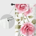 thumbnail image 5 of Lfeey Pink Floral Home Decor Blackout Curtains for Bedroom Living Room, Room Darkening Blackout Curtains, 72 Inch Length, 2 Pieces, 5 of 6