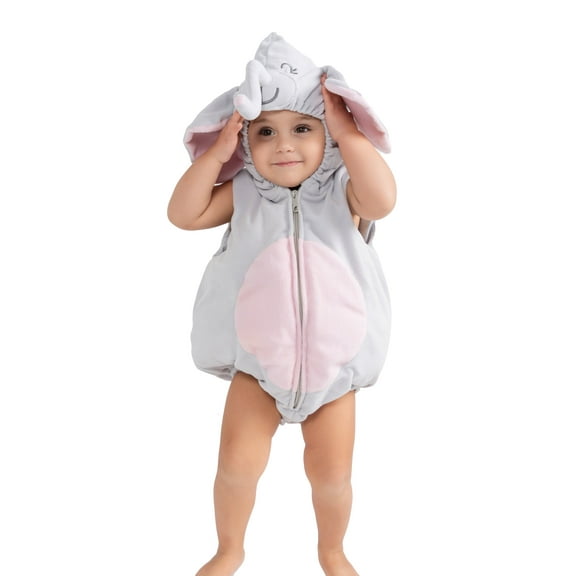 Dress-Up-America Baby Elephant Costume - Circus Elephant Costume Romper for Babies