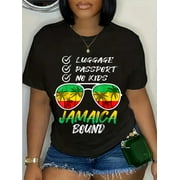 100% Cotton Jamaican Travel Vacation Trip Outfit To Jamaica Men Women T-Shirt