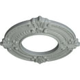 thumbnail image 3 of Ekena Millwork 9"OD x 4 1/8"ID x 5/8"P Benson Ceiling Medallion (Fits Canopies up to 4 1/8"), 3 of 12