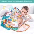 thumbnail image 4 of Baby Play Mat Baby Gym Baby Play Mats for Floor Play Piano Gym with Lights & Sensory Toys Play Mats for Babies and Toddlers Boy & Girl Gifts for Newborn Baby, 4 of 7
