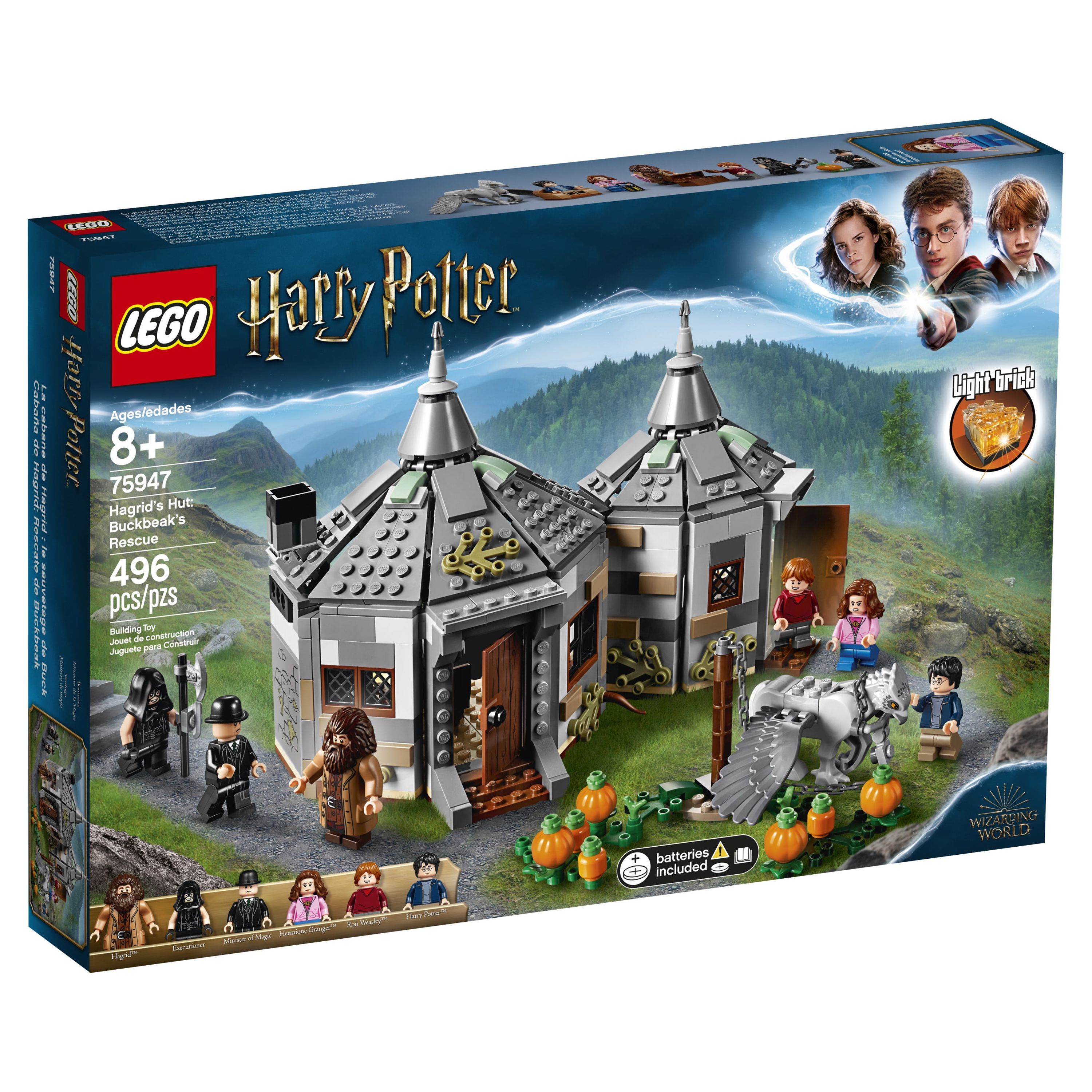 LEGO Harry Potter Hagrid's Hut: Buckbeak's Rescue 75947 Building Set (496 Pieces) - image 5 of 6