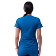 thumbnail image 2 of Adar Pro Scrubs For Women - Tailored Peplum Scrub Top, 2 of 7