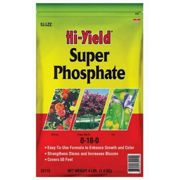 Voluntary Purchasing Group Brand Product Codes 32115 Fertilome Hi Yield Super Phosphate Plant Fertilizer, 4-Pound - Pack of 2