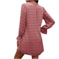 thumbnail image 5 of Vestido de Bola de Pelo de Manga Larga Para Primavera Y Otoño de Princesa de Color Sólido Para Mujer Odeerbi ODB115782, 5 of 5