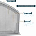 thumbnail image 6 of Dryer Lint Screen Filter Assembly For Ge We03X23881, Ps11763056, Eap11763056, 6 of 6