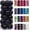 Black:1.6", variant on Tikeitoo Christmas Tree Ornaments Xmas Colorful Shatterproof Plastic Decorative Hanging Ball for Christmas Wreath Ornaments and Party Decoration