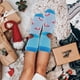 thumbnail image 2 of 1pair de calcetines de estilo navideño calcetines decorativos mediados de pantorrillas medias masculinas para navidad, 2 of 5