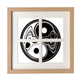 thumbnail image 1 of china taichi eight diagram Frame Wall Tabletop Display 4 Openings Picture, 1 of 3