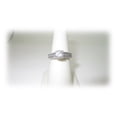 thumbnail image 6 of Solid Sterling Silver 2.0 ct Zircon Diamond Engagement Promise Ring | Size 7, 6 of 6